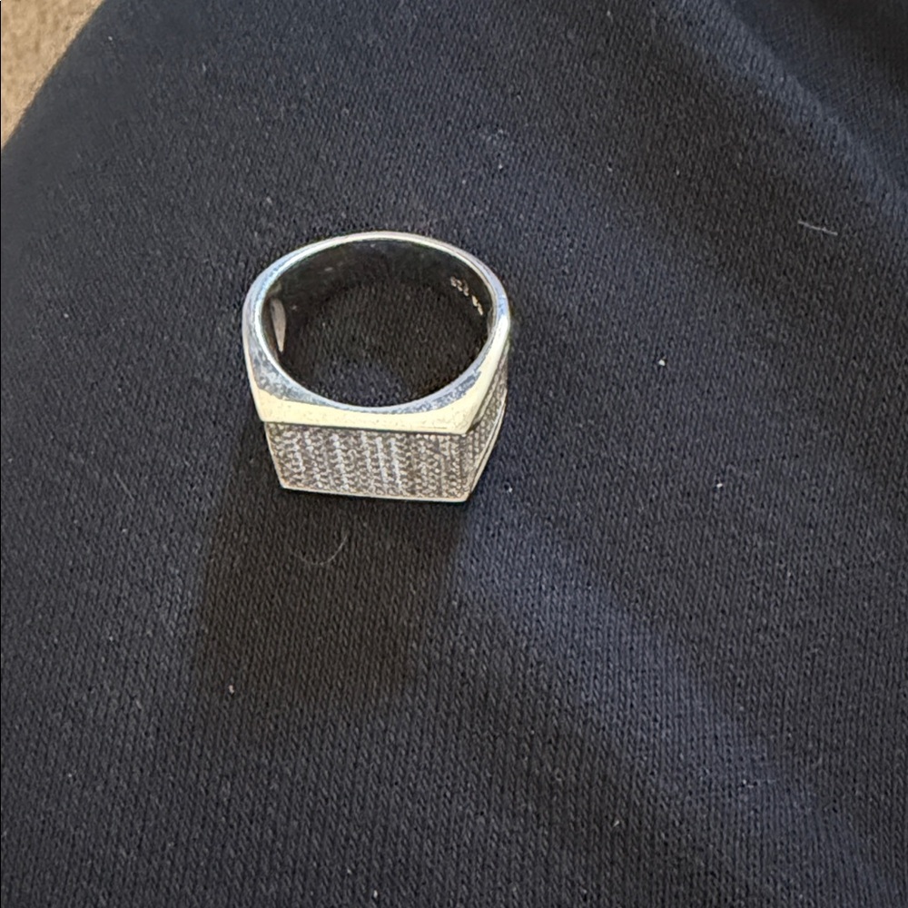 Silver Men's Ring
